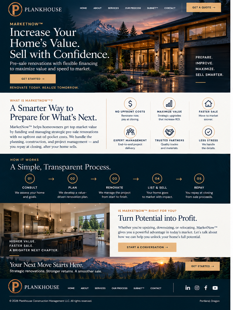MarketNow — Plankhouse