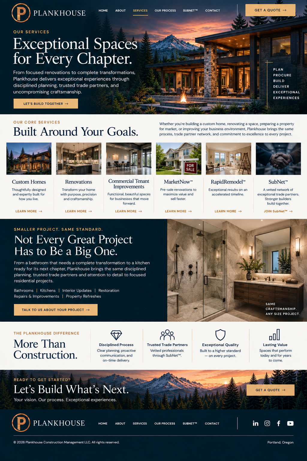 Services — Plankhouse